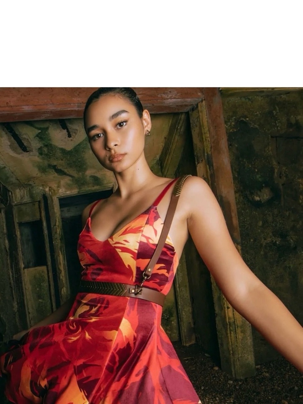 (XL) Blackmilk Zuko Fire bending Velvet Stappy LIMITED